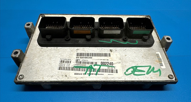 68065365AF | 2011 DODGE CARAVAN 3.6L AT ENGINE COMPUTER MODULE ECM PCM ECU OEM