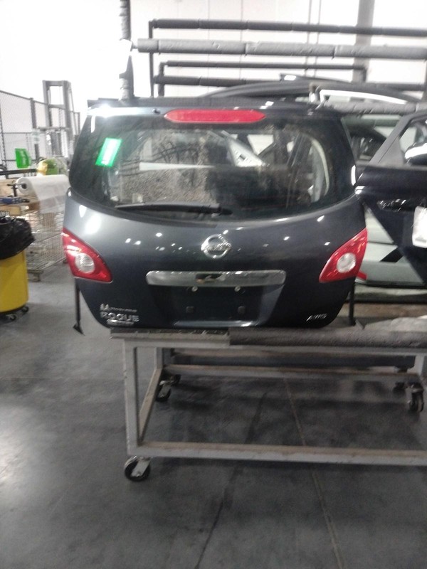 Used Deck Lid fits: 2014 Nissan Rogue w/spoiler w/o privacy tint glass Grade A