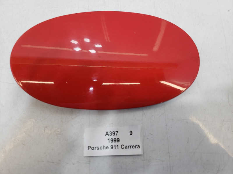 ✅ 97-04 OEM Porsche Carrera 911 996 986 Fuel Door Gas Filler Lid Cover Red