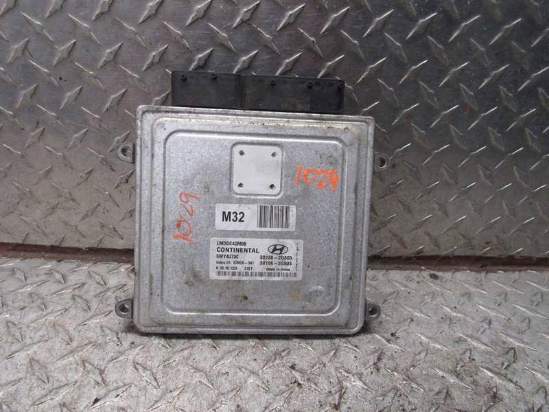 10 - 13 TUCSON ECM ENGINE CONTROL MODULE 39136-2G803 2.4L FEDERAL EMISSION AT