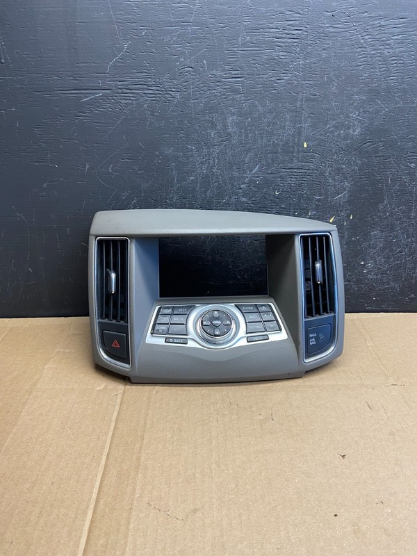2009-2014 Nissan Maxima Center Console Climate Control Radio Bezel OEM AD2084 DG