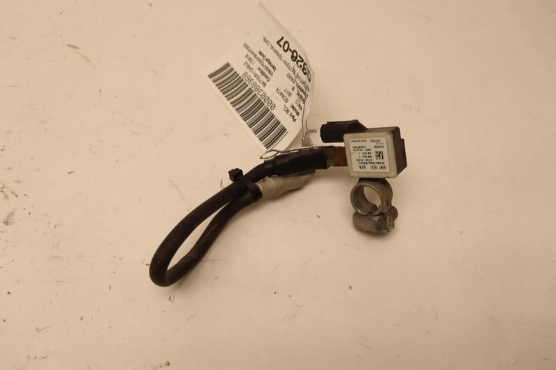 2015-217 HYUNDAI SONATA NEGATIVE BATTERY TERMINAL CABLE WIRE W/ SENSOR OEM