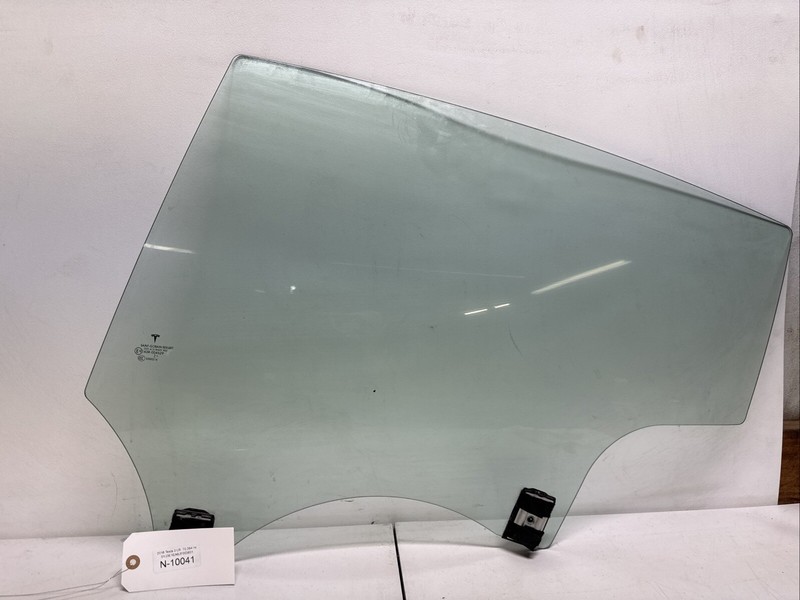 17-22 Tesla Model 3 M3 Rear Driver Side Door Window Glass Left LH 10041 S1