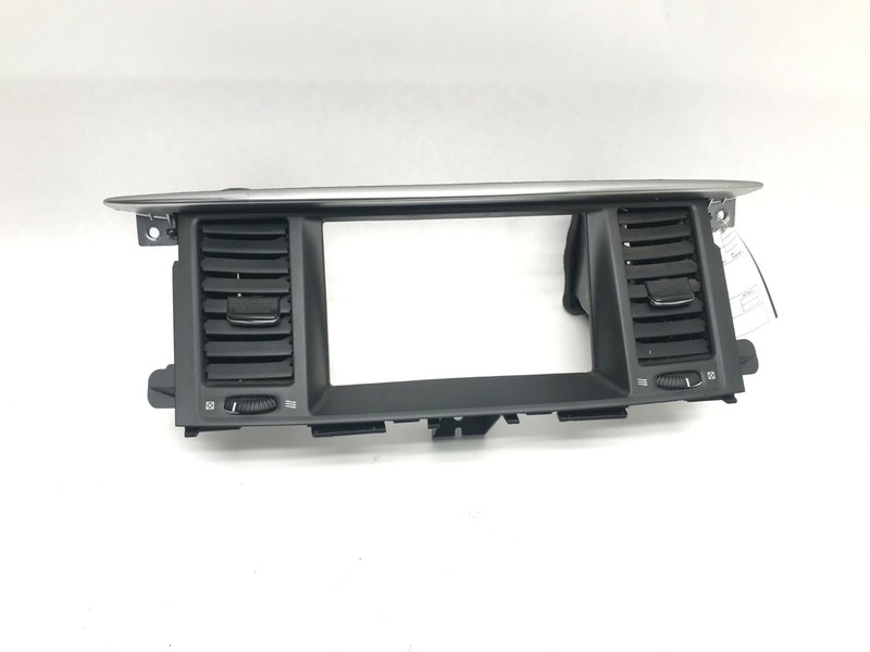 11-13 INFINITI QX56 CENTER DASH AIR VENTS DISPLAY SCREEN TRIM COVER OEM