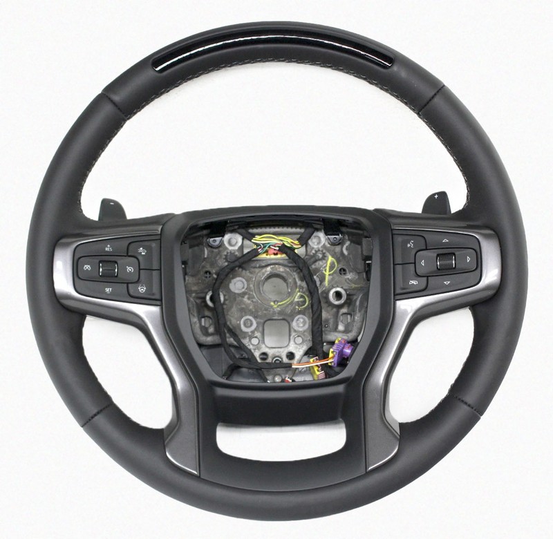 OEM Steering Wheel For Chevy Silverado , GMC Sierra 1500 Black 85073039
