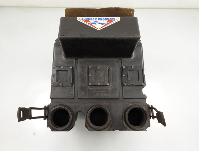 1998 Ski-Doo Mach Z 809 OEM Air Intake Silencer Box w/ Thunder Products Vent Kit