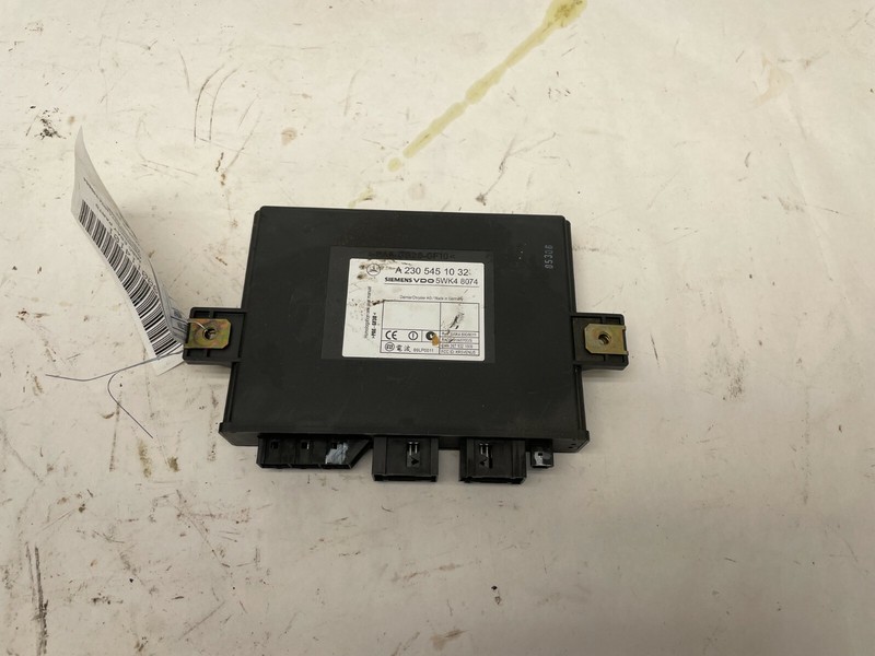 2003 MERCEDES-BENZ S55 W220 KEYLESS ENTRY CONTROL MODULE A2305451032