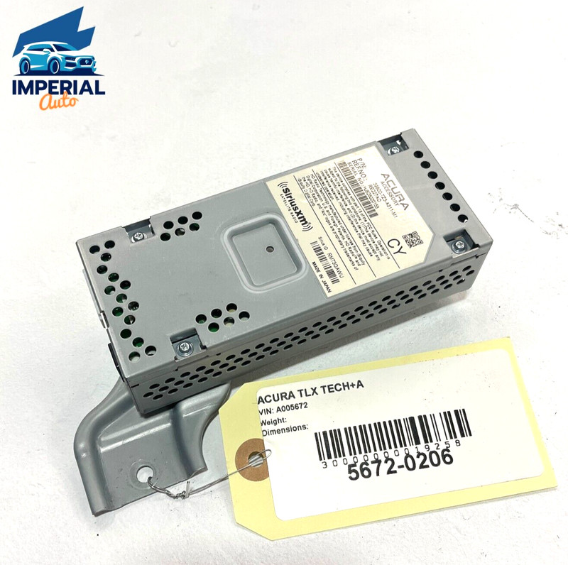 2018 - 2020 ACURA TLX SATELLITE RADIO RECEIVER TUNER CONTROL MODULE OEM