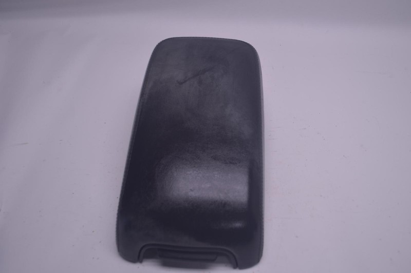 2019-2021 DODGE CHARGER FRONT CENTER CONSOLE ARMREST COVER LID BLACK LEATHER OEM