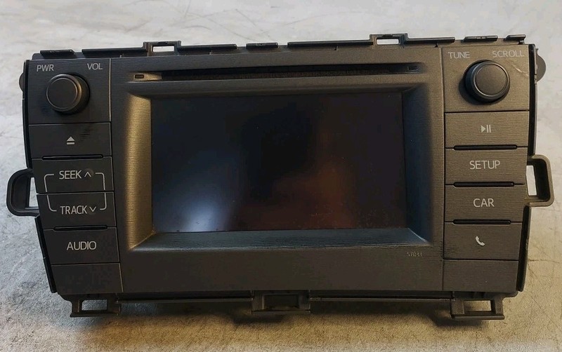 2012-2015 Toyota Prius 1.8L 57031 Radio Receiver Display Screen 86140-47050 OEM
