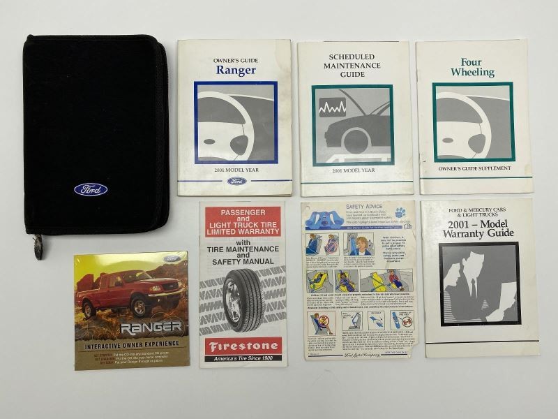 Owners Manual 2001 Ford Ranger 81070