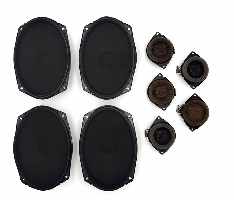 ✅ 2019-24 RAM 1500 5TH SET AUDIO SPEAKERS DOOR & DASHBOARD HARMAN KARDON 9pc OEM