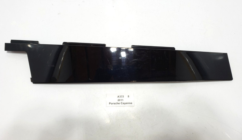 ✅11-18 OEM Porsche Cayenne 958 Front Left Driver Door B Pillar Trim Cover Black*