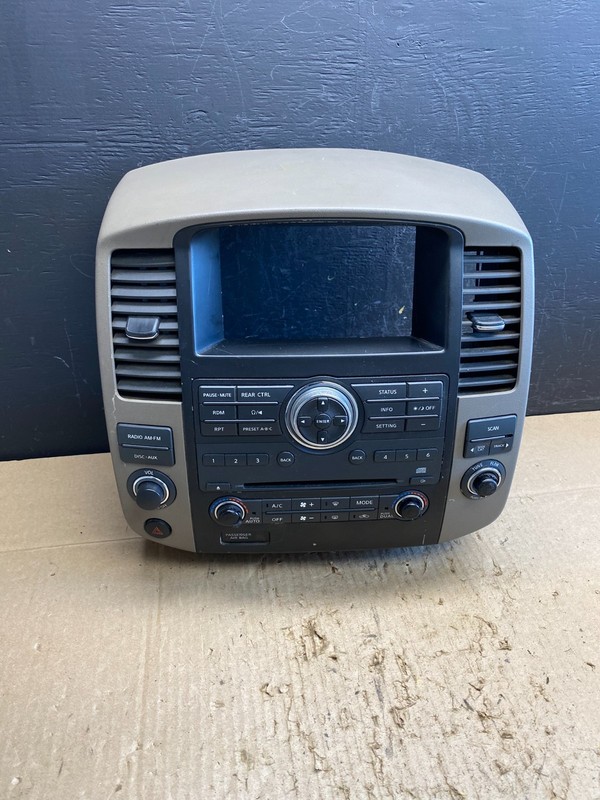 2008 2012 Nissan Pathfinder Radio A/C Heat Temperature Climate Control AC4845 DG