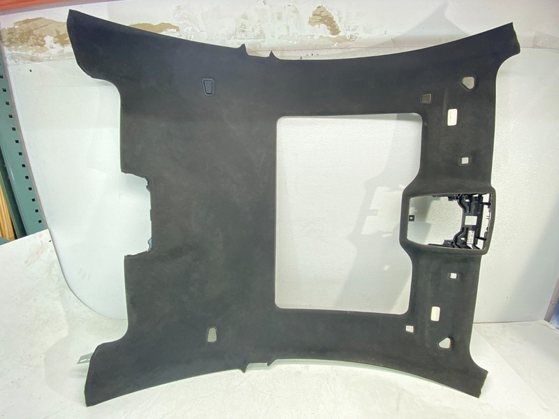 12-17 BMW F13 6 Series Coupe Roof Headliner Alcantara Cover Panel Black OEM✅