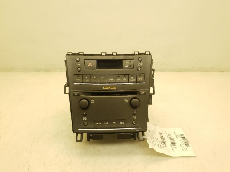 10-12 LEXUS HS250H RADIO/STEREO RECEIVER UNIT ASSEMBLY