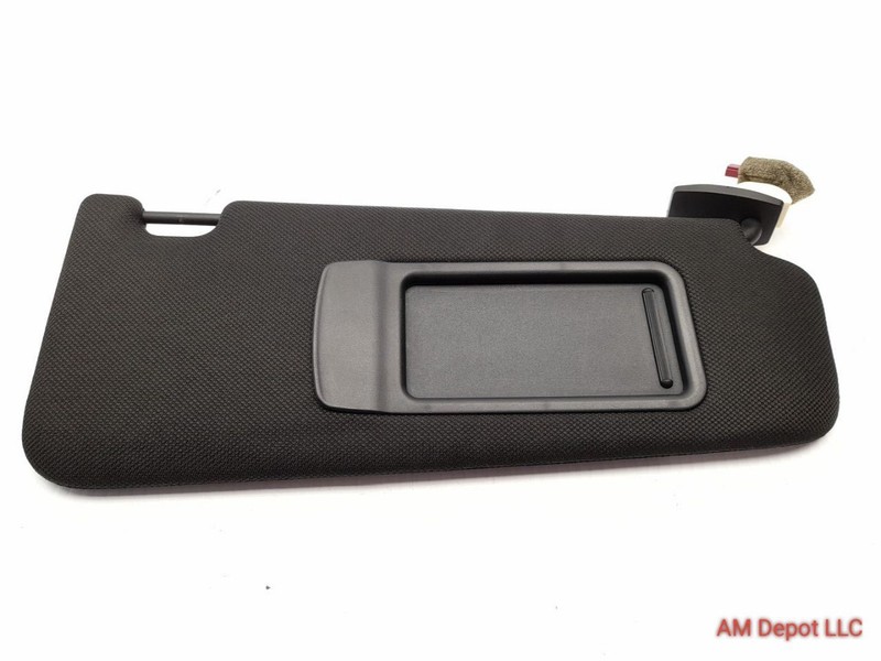 2011 BMW 535i 528i 550i F10 Right Passenger Sun Visor Black 51168038166