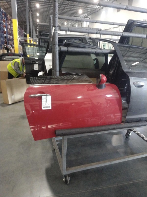 2005 MINI COOPER Right Door Red 2DR Convertible Used Part 132k Miles