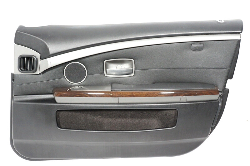 2006 2007 2008 BMW 750Li FRONT RIGHT PASSENGER DOOR TRIM PANEL ASSY BLACK OEM