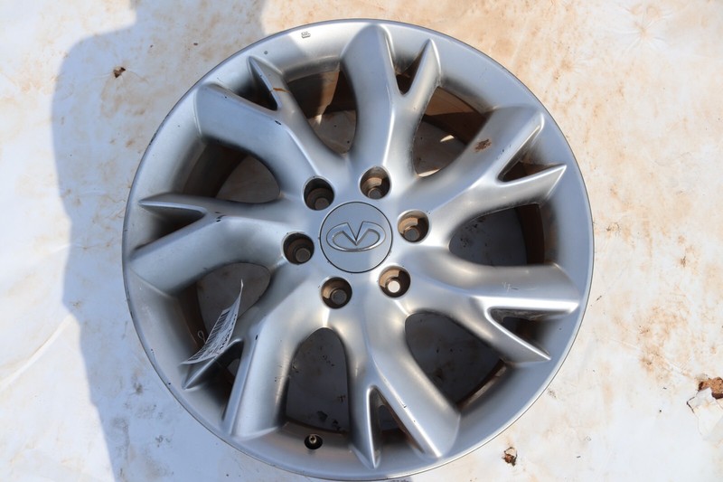 2011-2013 INFINITI QX56 WHEEL RIM R20 20X8 7 SPOKE SILVER FACTORY ALLOY OEM