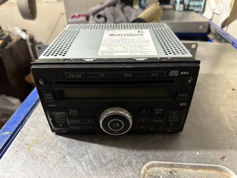 09 NISSAN CUBE OEM ROCKFORD FOSGATE STEREO RADIO CD PLAYER RECEIVER