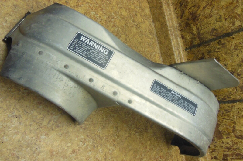 Snowmobile Yamaha XL540 SRV 540 XL-V SR-V SRV540 Metal Shroud Belt Shield Guard