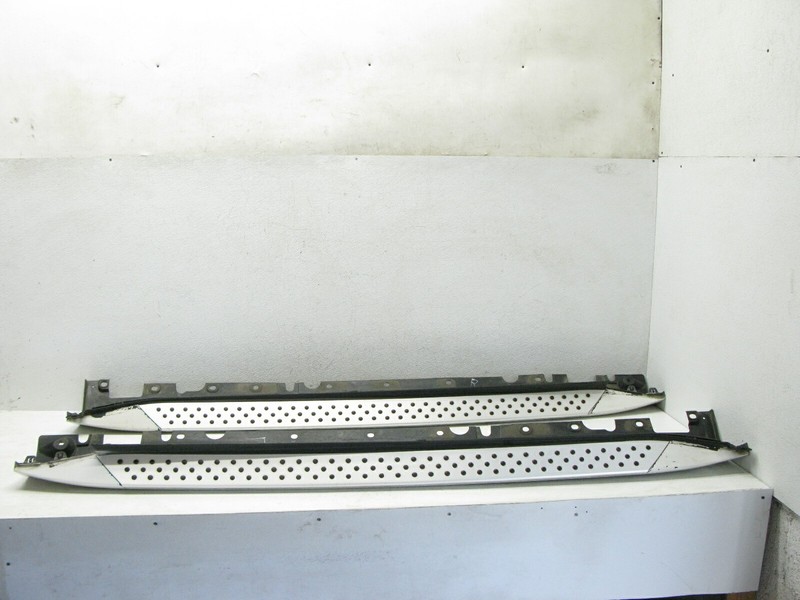 07-13 BMW E70 X5 SIDE STEP SKIRT ROCKER PANEL MOLDING LEFT RIGHT SET OEM 092221