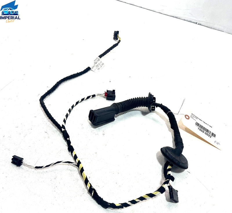 VOLKSWAGEN TIGUAN REAR RIGHT PASSENGER DOOR WIRE WIRING HARNESS 2018 OEM