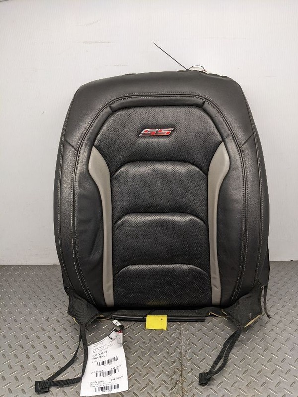 2017-2024 CHEVROLET CAMARO FRONT RIGHT UPPER SEAT CUSHION PAD BLACK LEAT 1170006