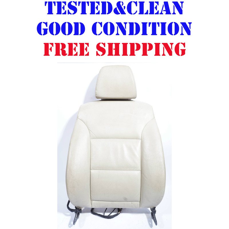 08 - 10 BMW 528Xi 528i E60 FRONT RIGHT PASSENGER SEAT BACK BACKREST HEADREST OEM