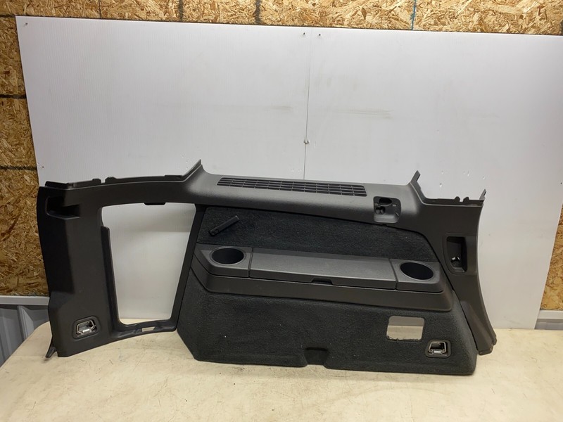 2003-2006 VOLVO XC90 LEFT SIDE REAR INTERIOR QUARTER PANEL COVER TRIM BLACK OEM