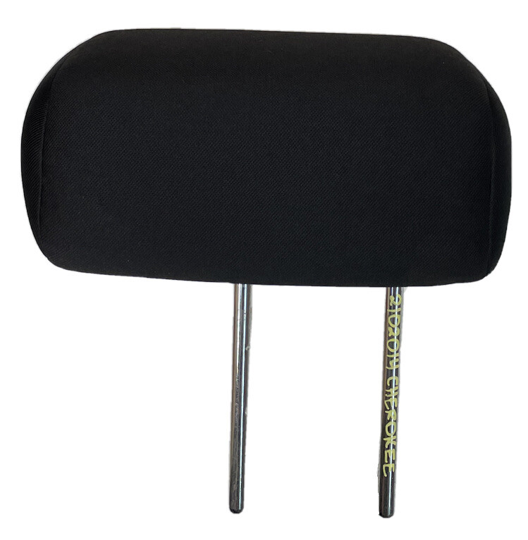 2014 2017 JEEP CHEROKEE REAR CENTER HEADREST BLACK CLOTH OEM
