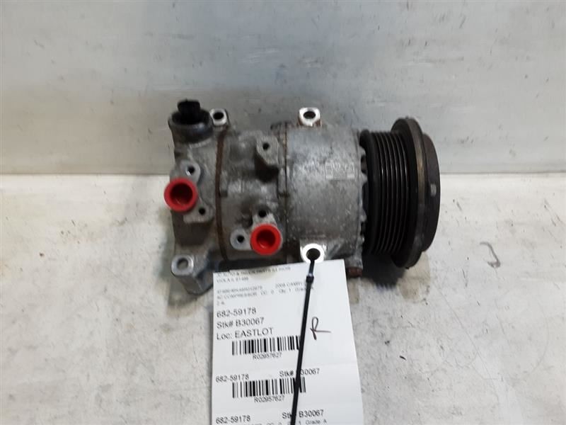 AC Compressor VIN E 5th Digit 4 Cylinder 2AZFE Engine Fits 07-09 CAMRY 2957627