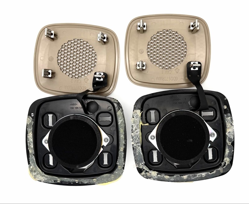 ✅2019-2026 RAM 2500 3500 OEM SPEAKERS SET BLACK HEADLINER OVERHEAD COVER