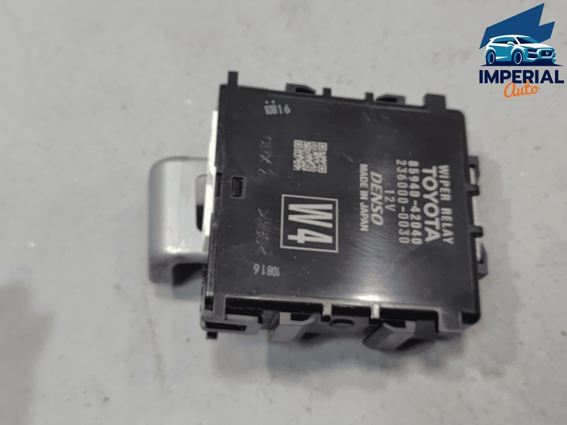 2019-2024 TOYOTA RAV4 WINDSHIELD WIPER RELAY CONTROL MODULE OEM