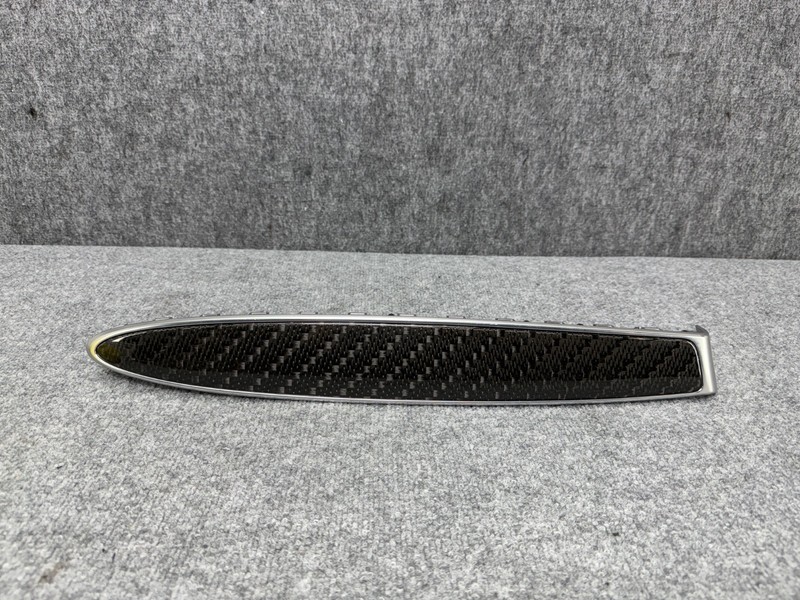 GENESIS GV70 2022-2026 OEM FRONT LEFT DRIVER CARBON FIBER DOOR TRIM MOLDING