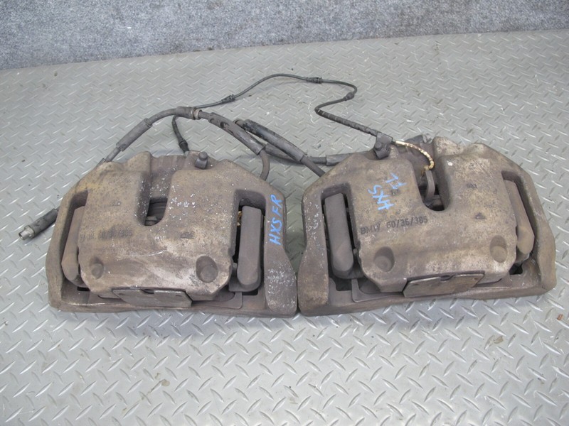 2010-2011 BMW X6 E72 HYBRID AWD FRONT LEFT & RIGHT SIDE BRAKE CALIPER SET OF 2
