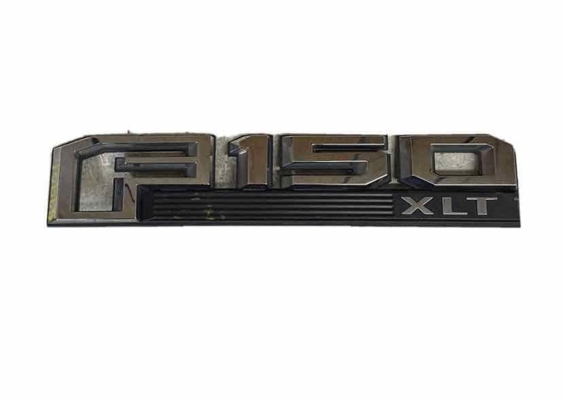 2018 FORD PICKUP F150 FRONT DOOR F150 XLT EMBLEM OEM