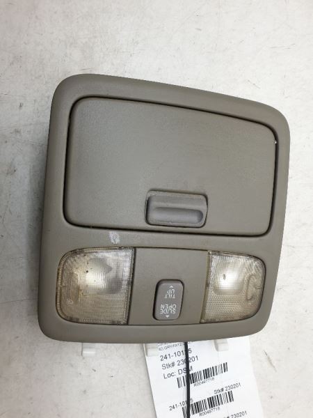 03-09 TOYOTA 4RUNNER SR5 4.7L RWD FRONT OVERHEAD ROOF CONSOLE ASSEMBLY