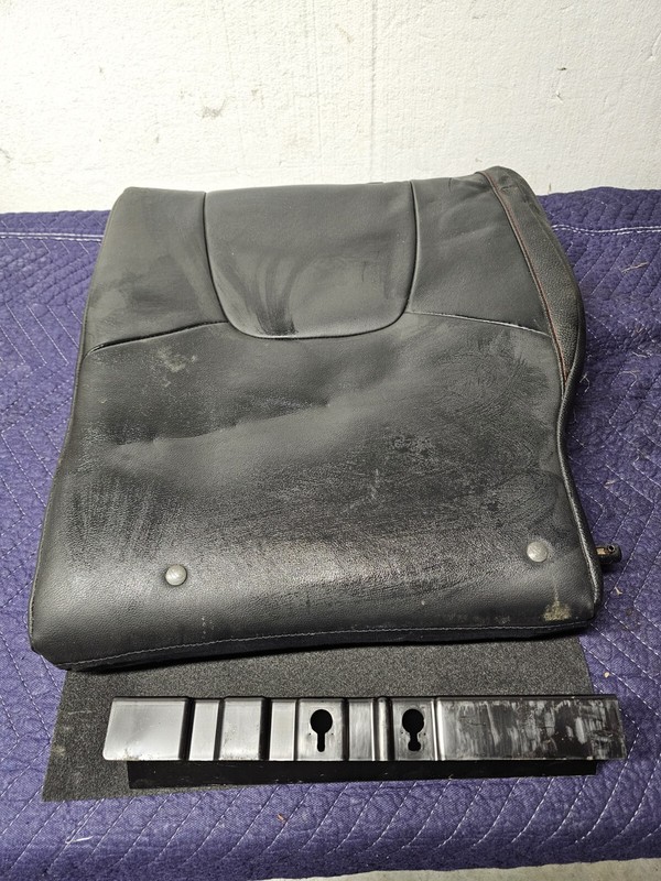 2008-2014 Subaru WRX Sedan Driver Rear Left Seat Back Assembly OEM 08-14 LEATHER