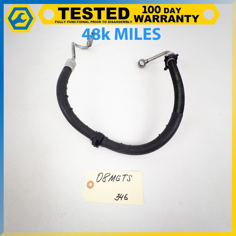 08-19 MASERATI GRANTURISMO POWER STEERING HIGH PRESSURE LINE HOSE PIPE OEM