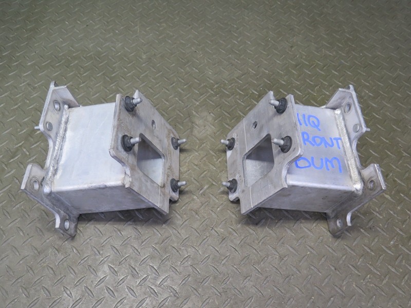 2013-2015 INFINITI JX35 QX60 FRONT BUMPER IMPACT REINFORCEMENT BAR BRACKET SET