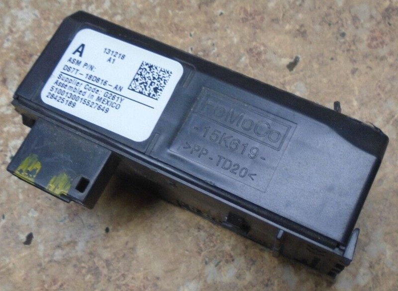 2016 Ford Fusion 2.5L 2.5 L Roof Cover Control Model Top Lining 16