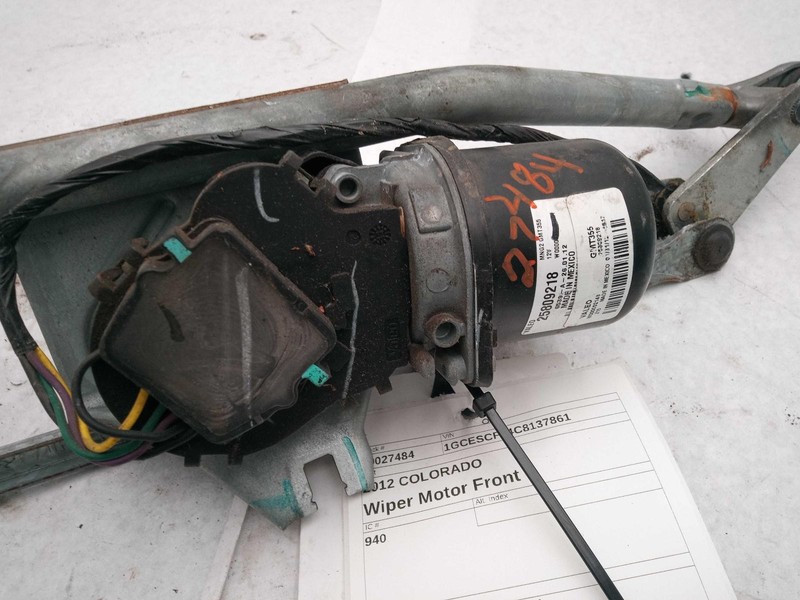 2012 Chevrolet Colorado Wiper Motor OEM Black 147K Mileage NJ25-27484-700558