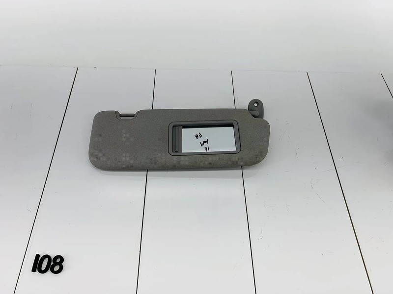14-16 KIA FORTE RIGHT PASSENGER SIDE HEADLINER OVERHEAD SUN VISOR SHADE OEM