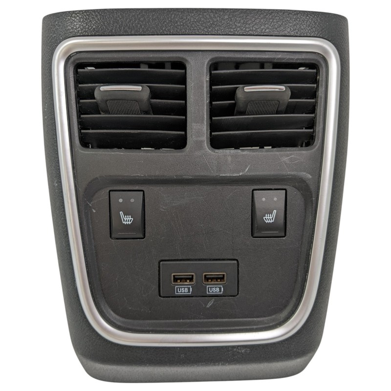 2015-2023 Dodge Charger OEM Center Floor Console Rear Seat Panel Vents Heated