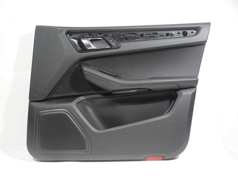 2015-2018 Porsche Macan Front RIGHT Interior Door Trim Panel Black Alcantara OEM