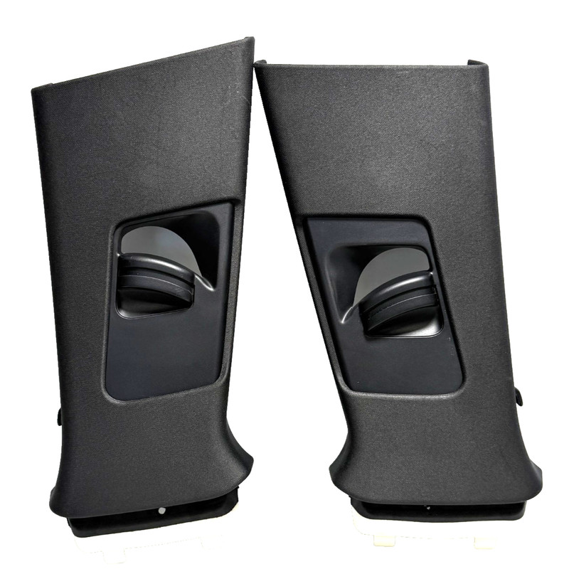 📌 2015-2018 PORSCHE MACAN INTERIOR B PILLAR UPPER TRIM COVER PANEL SET OF 2 OEM