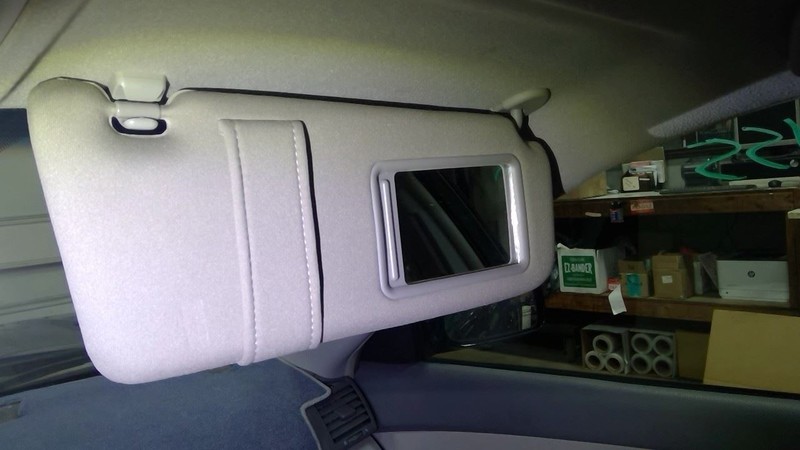 Passenger Right Sun Visor Without Illumination Fits 07-11 CAMRY 1784289