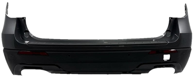 2020-24 Ford Exporer Rear Bumper Assembly Gray W/ 6 Sensors No Tow Hook Scratch